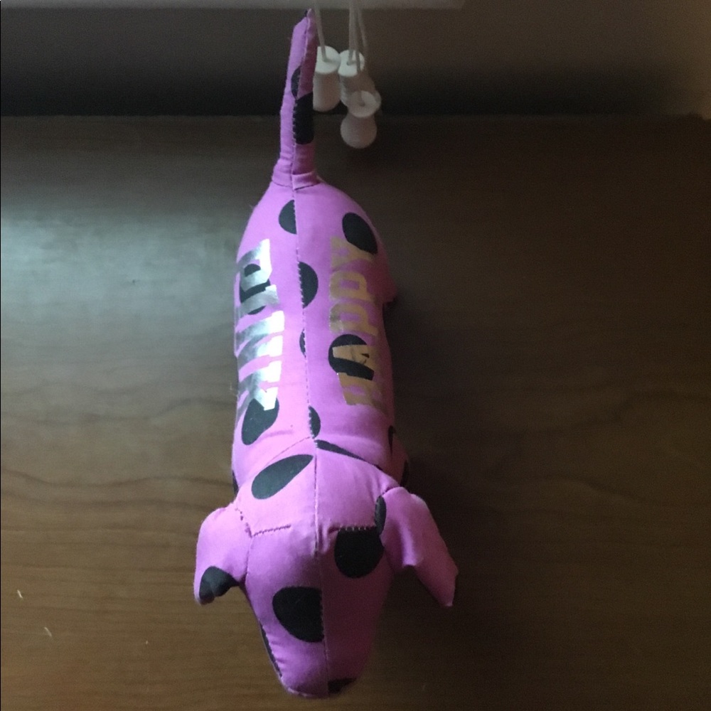 Victoria Secret Purple Polka Dot Dog.